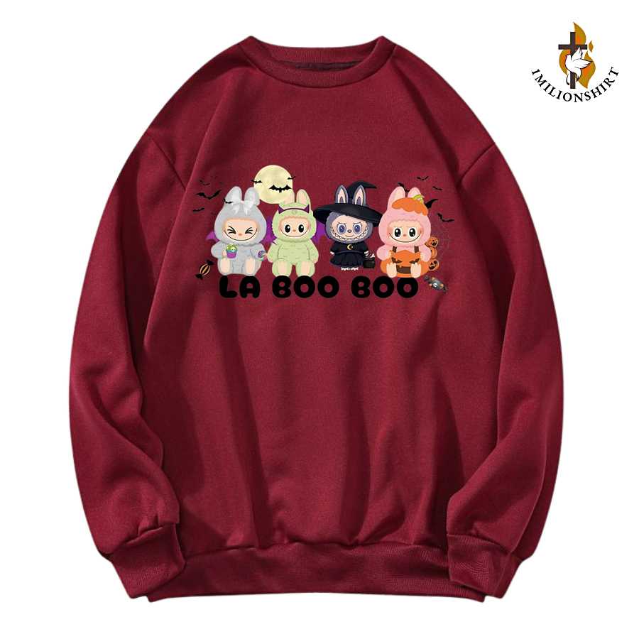 The Spooky-Cute Labubu Crew - Halloween Sweater