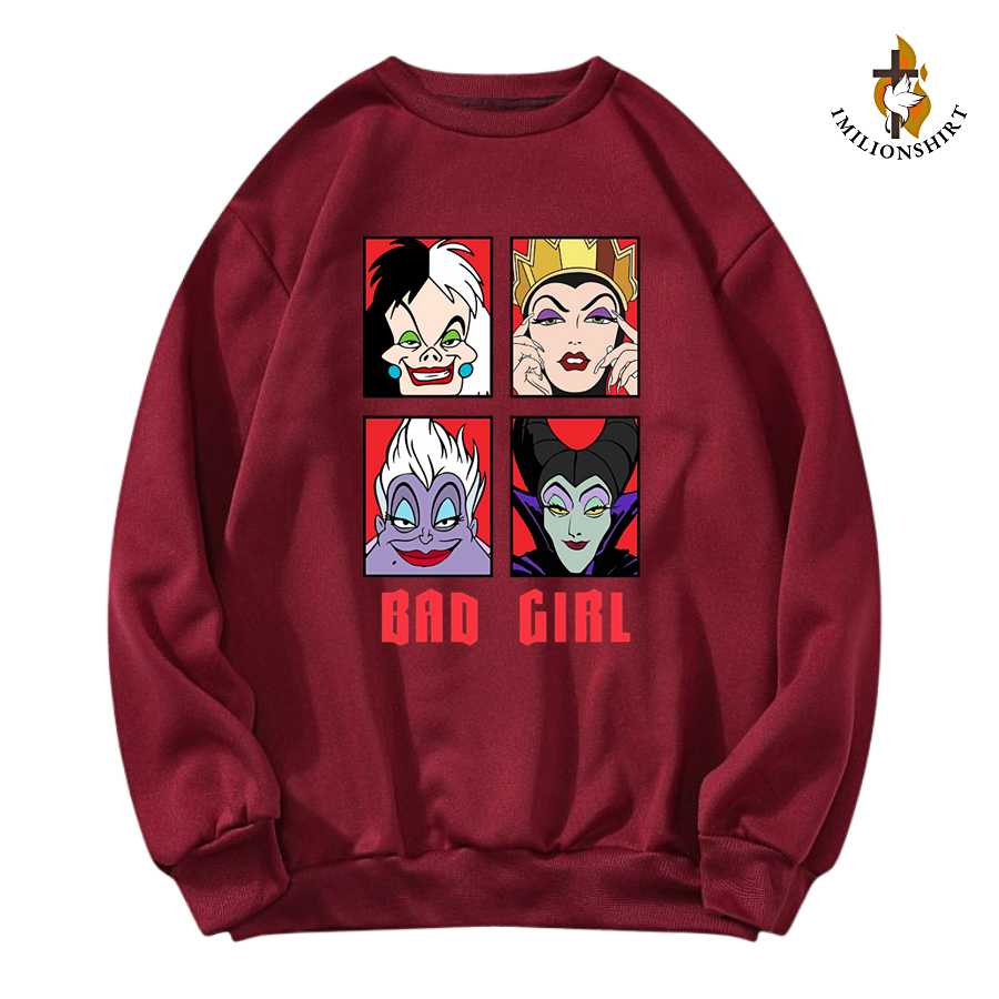 The Fierce Four - Disney Villains Crewneck