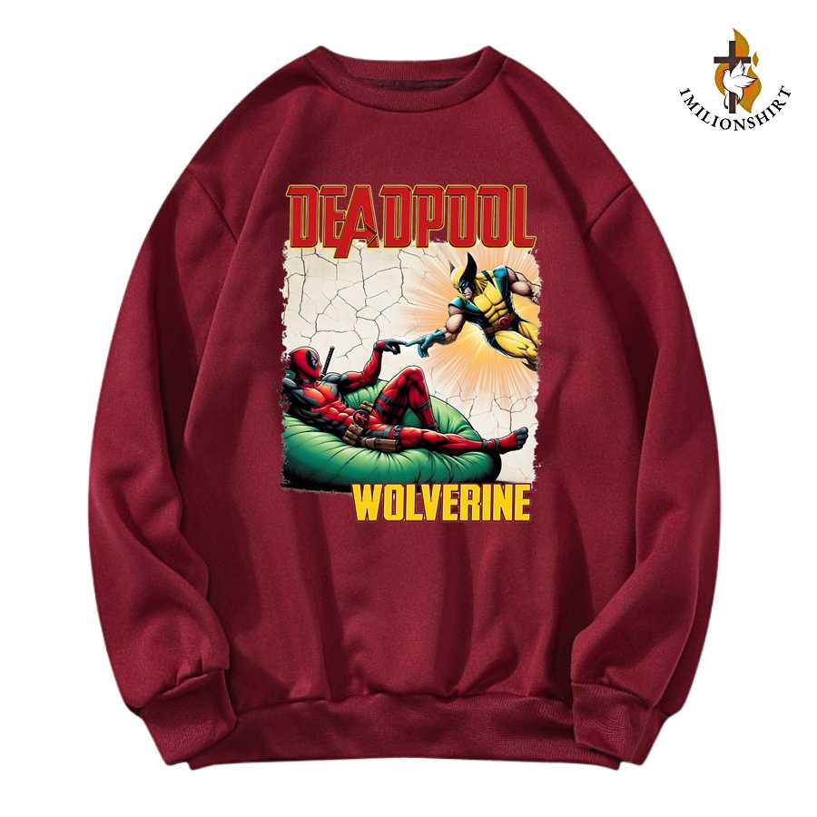 A Marvel Masterpiece - Deadpool & Wolverine Art Sweater