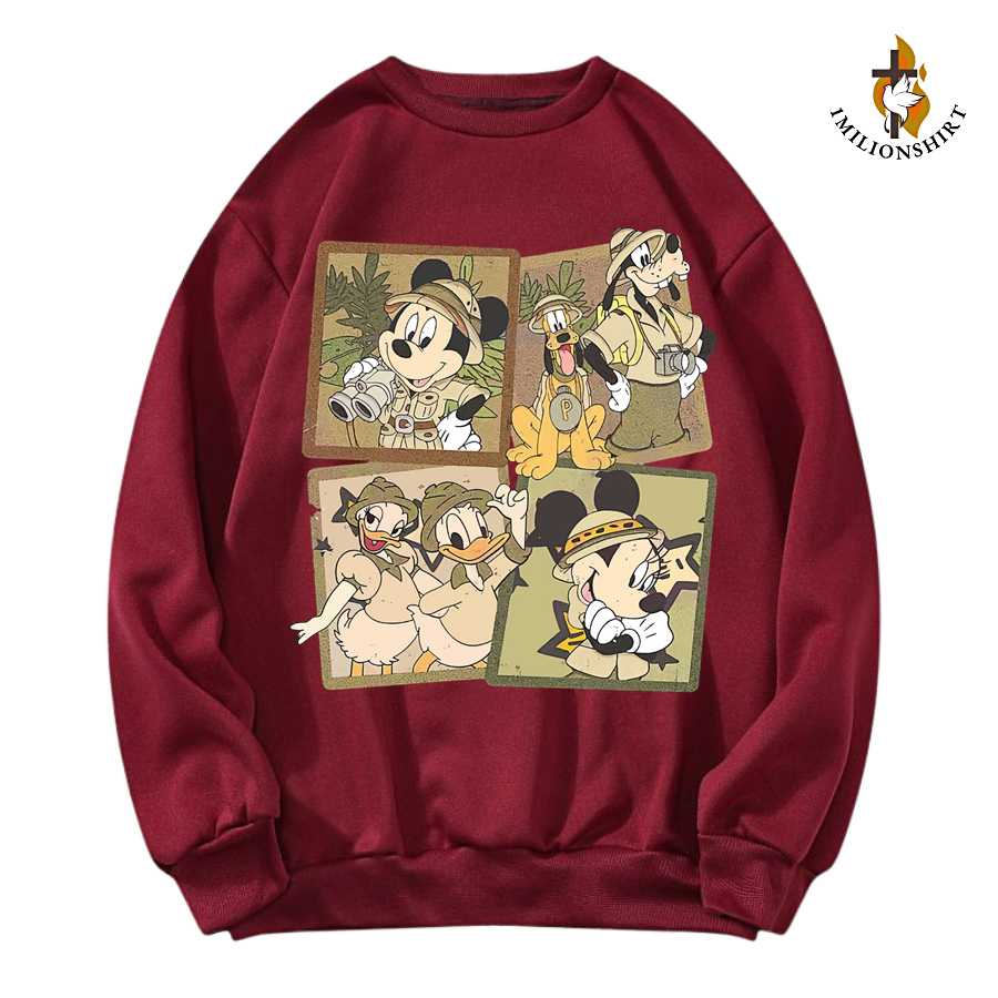 Mickey & Friends' Retro Adventure Sweater