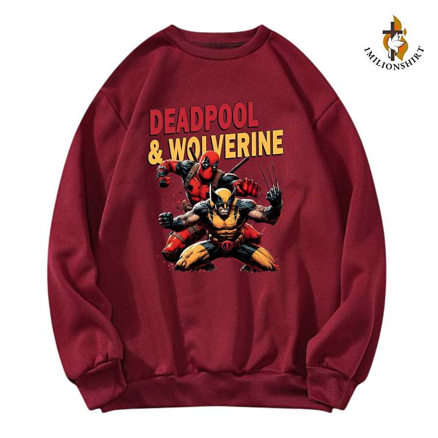 The Unlikely Duo - Deadpool & Wolverine Crewneck