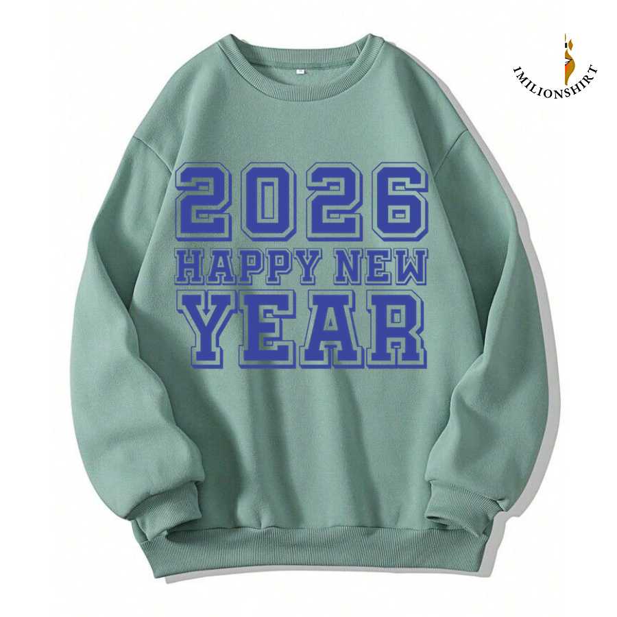 Happy New Year 2026 Crewneck Sweatshirt