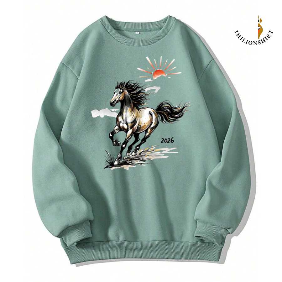 Dawn Horse 2026 New Year's Sweatshirt