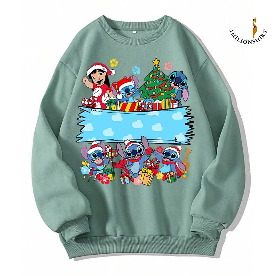 Stitch Santa Christmas Sweatshirt