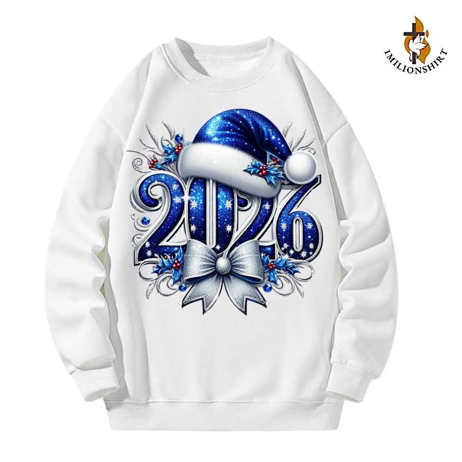 Snowflake 2026 Santa Hat Sweatshirt