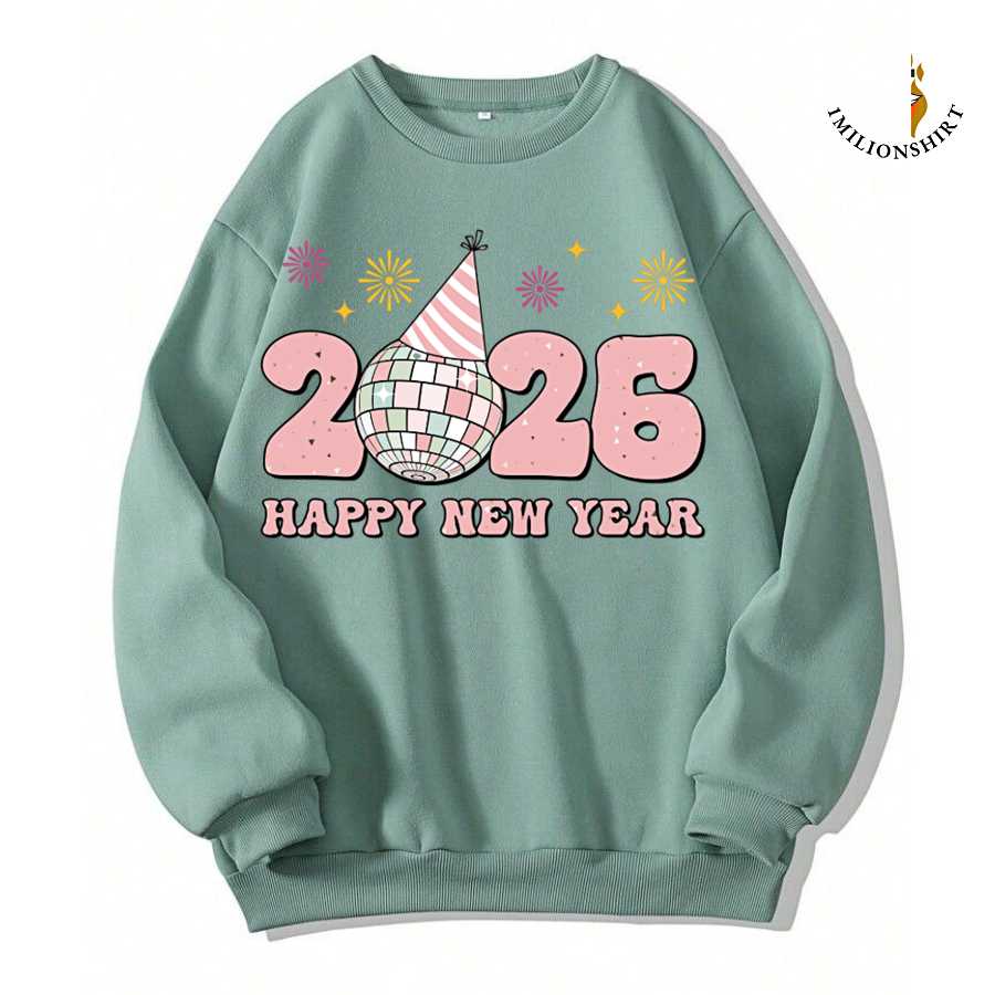 Happy New Year 2026 Party Sweatshirt