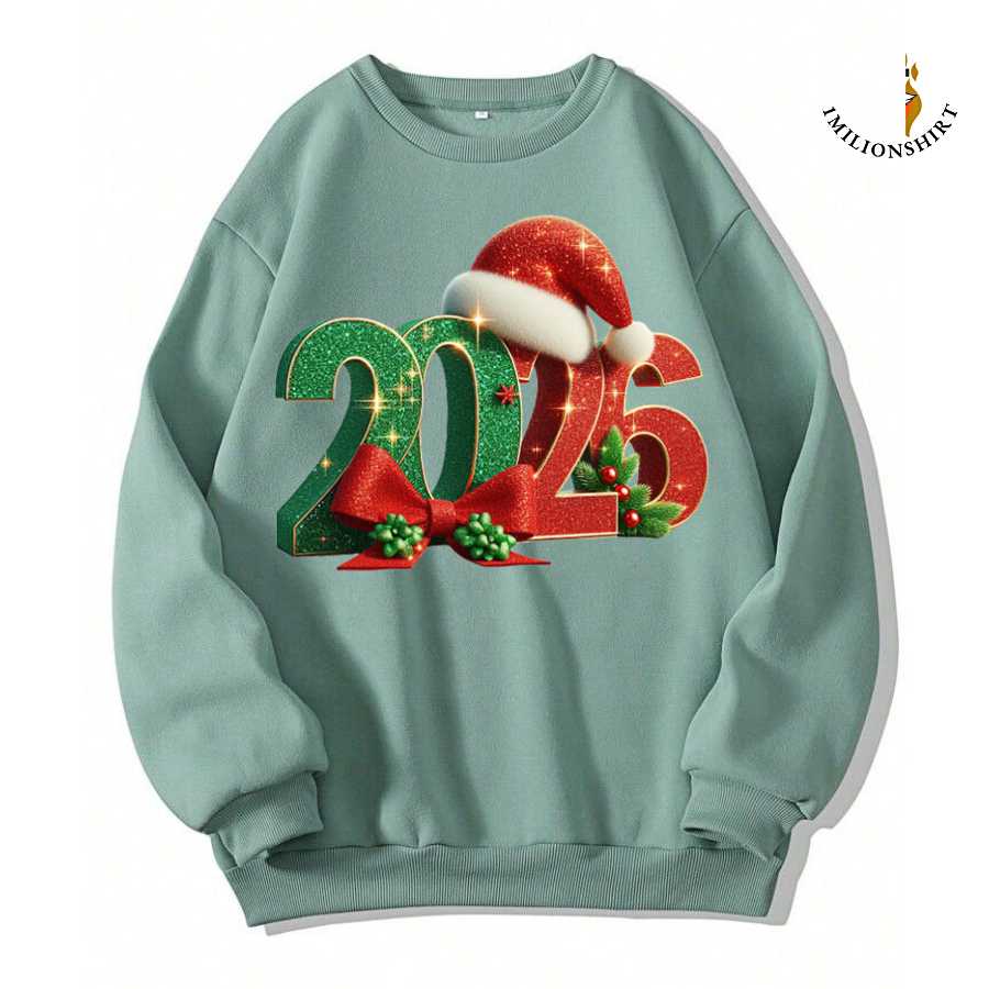 2026 Santa Claus Holiday Sweatshirt