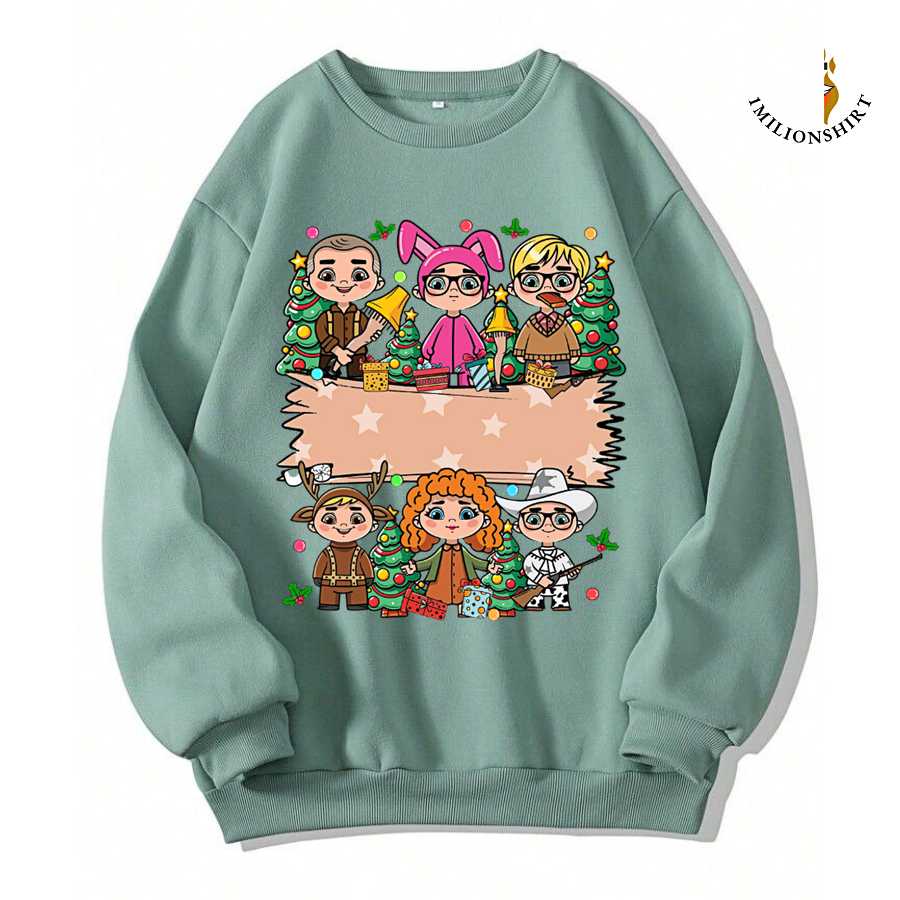 Christmas Crew Character Sweatshirt