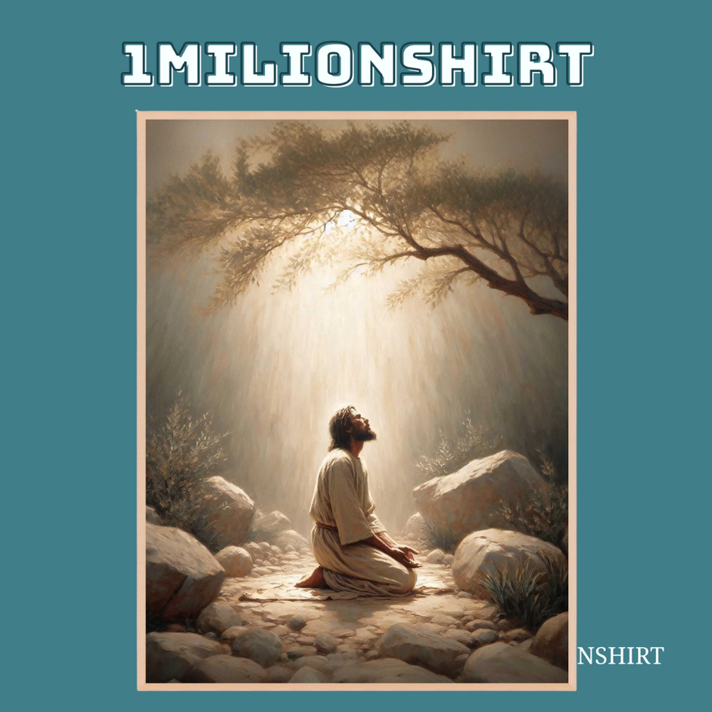 Printable Jesus Poster – Garden Of Gethsemane Scene